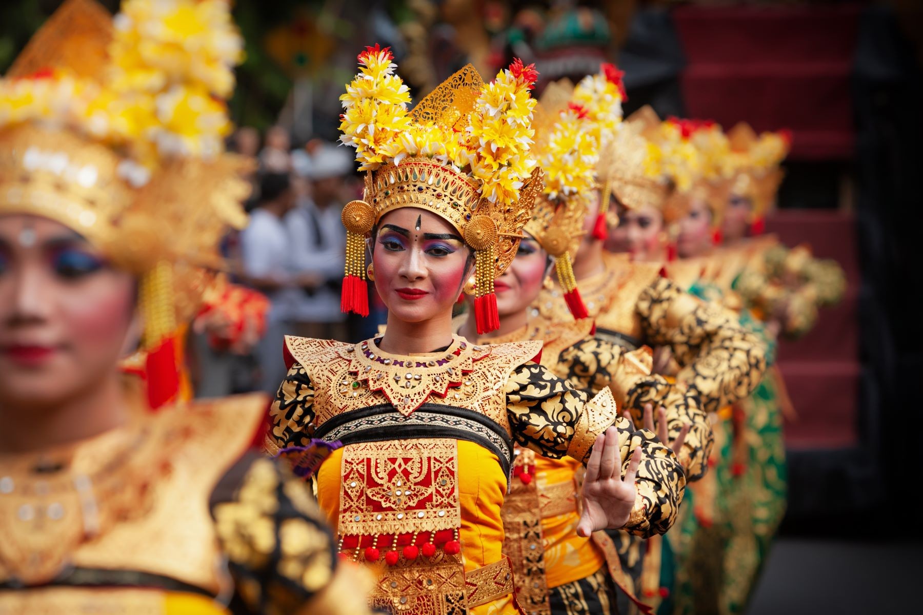 Visitbali Special Balinese Dances Played During A Sacred Ceremony